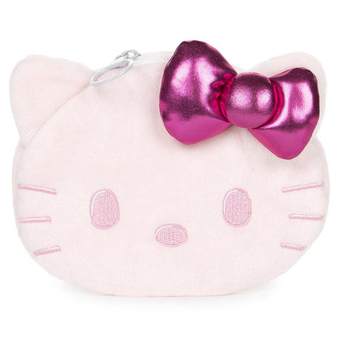Hello Kitty Plush Coin Purse, Pink