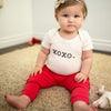 Organic Cotton Snap Bodysuit, Finn & Emma, XOXO