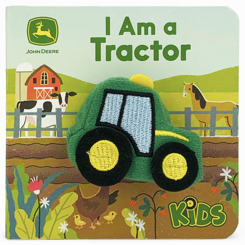 Mini Finger Puppet Board Book - I Am A Tractor