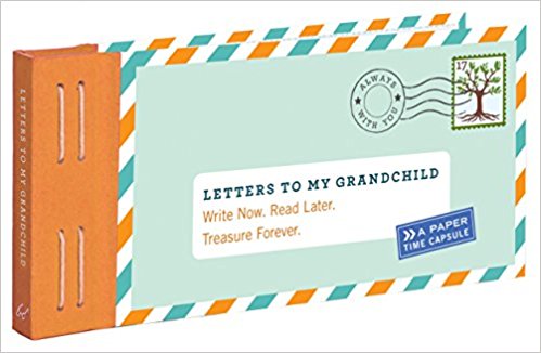 Baby Shower Gift, Letters to My Grandchild Time Capsule Keepsake