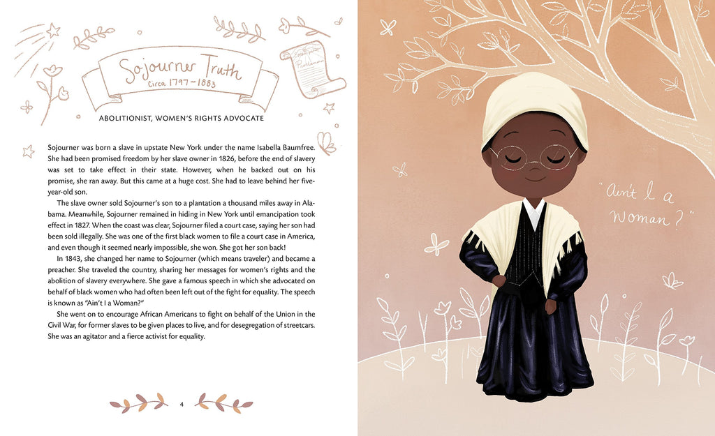 Little Leaders Bold Women in Black History, Board Book, Page