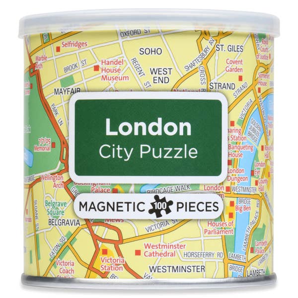 Magnetic 100 PC City Puzzle, London