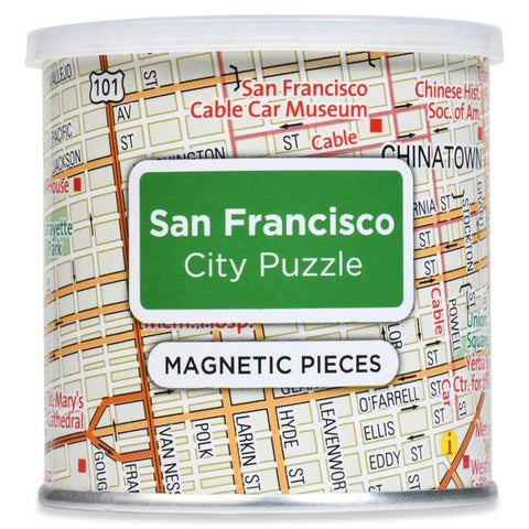 Magnetic 100 PC City Puzzle, San Francisco