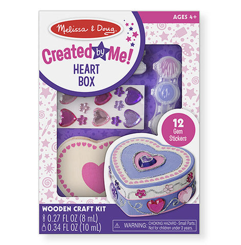 Melissa & Doug DIY Design Your Own Heart Box