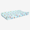 Posh Peanut Bamboo Changing Pad Cover -  Flyer Vintage Airplane