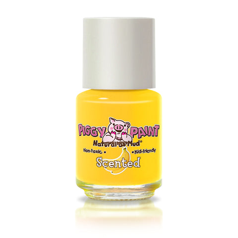 Piggy Paints SCENTED - Non-toxic, Scented, Natural, Kid-safe Nail Polish - Banana Besties