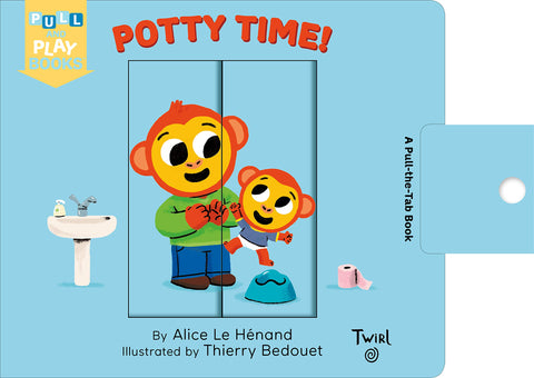Book - Potty Time, A Pull-The-Tab Book