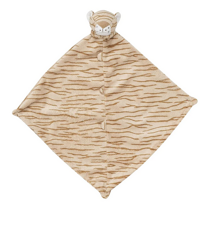Angel Dear 13" Animal Blankie Lovie, Security Blanket - Tiger