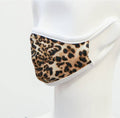 Kids Face Mask, Washable, Reusable - Leopard