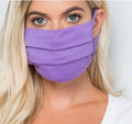 Face Masks, Washable, Reusable, Tween/Adult Size - Solid Lavender