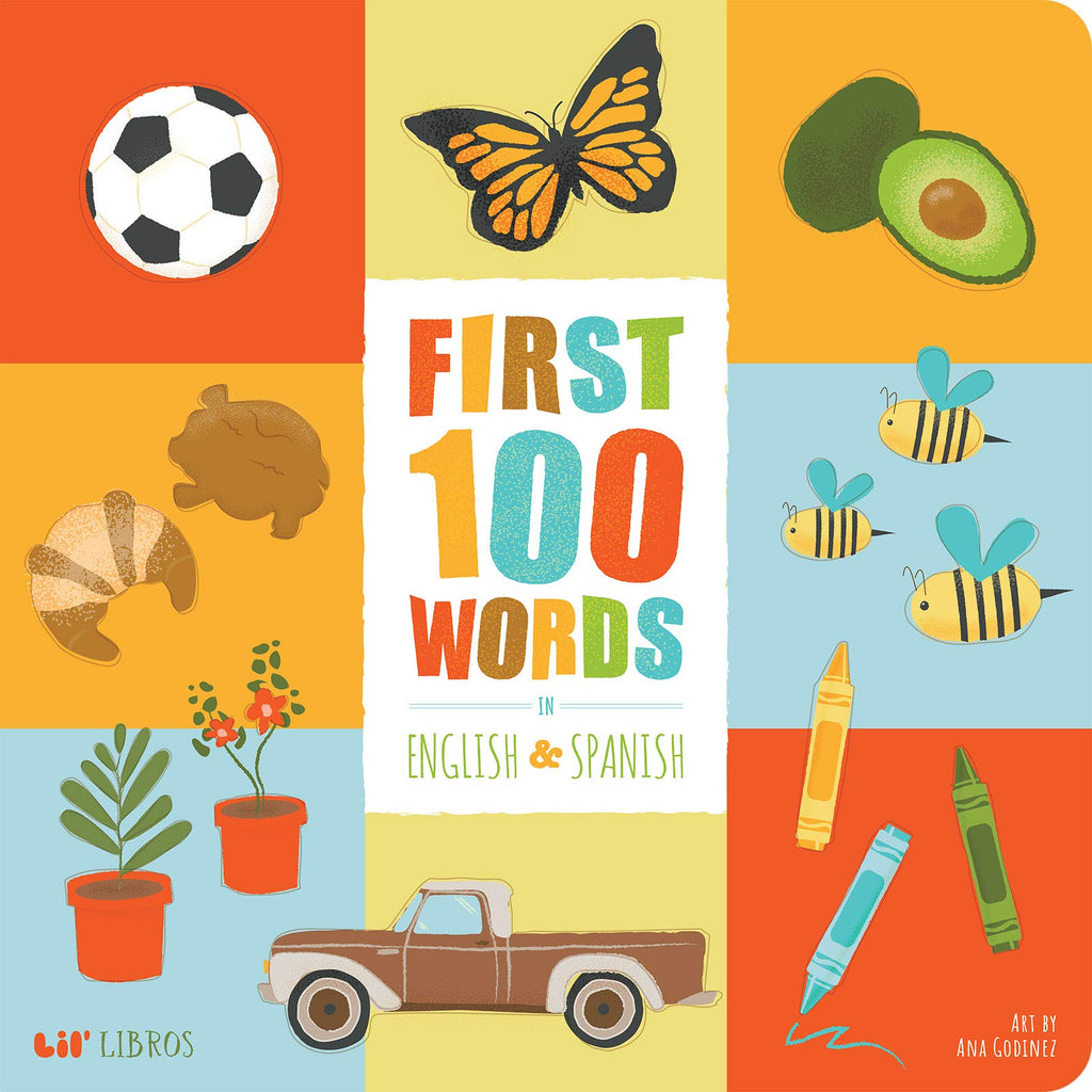 Spanish/English Board Book -First 100 Words front