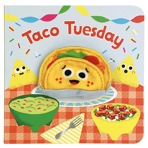 Mini Finger Puppet Board Book -Taco Tuesday