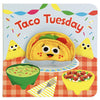 Mini Finger Puppet Board Book, Taco Tuesday, Front