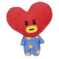 BT21 7 inch plush, TATA, front view