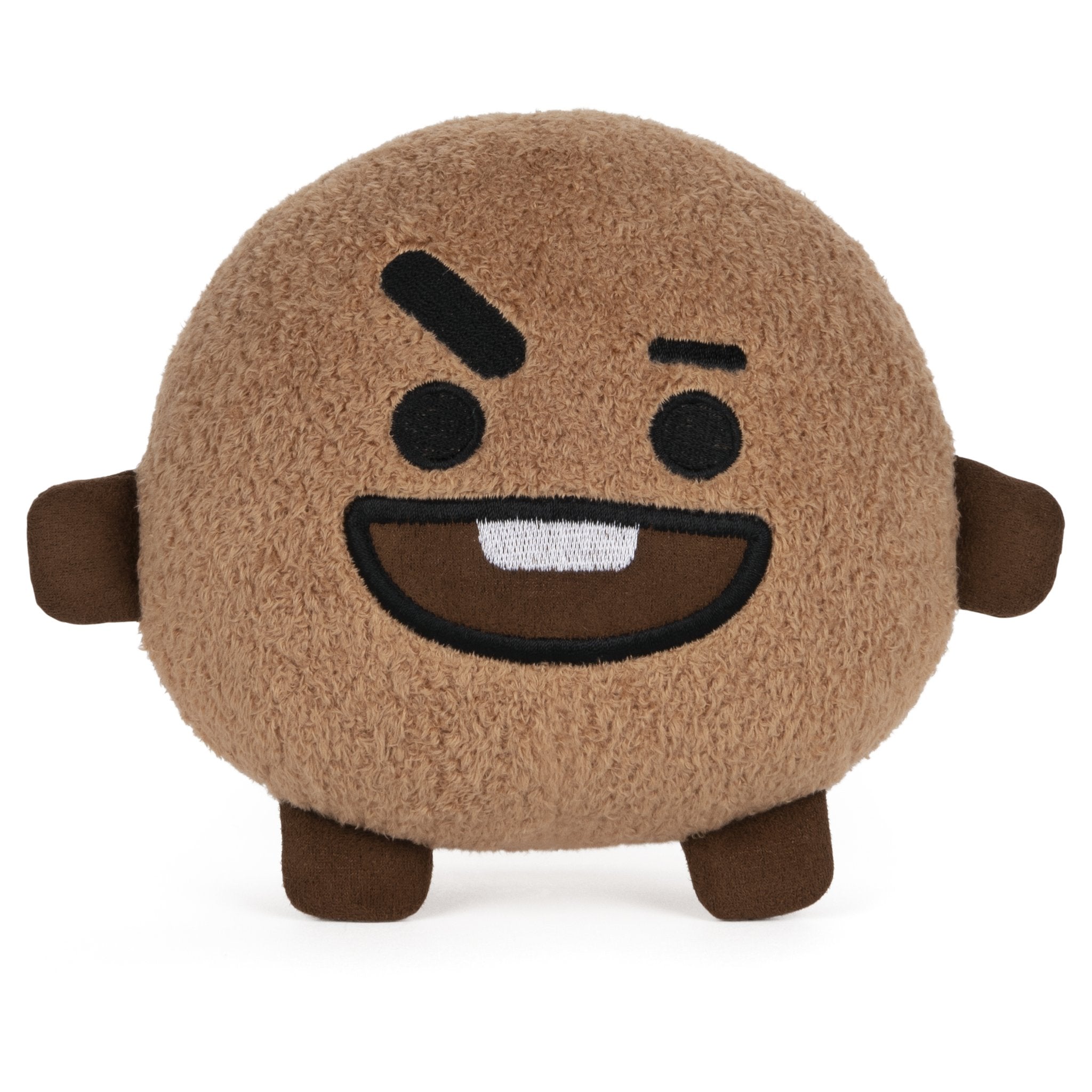 Official Line Friends BT21 7" Plush Stuffed Toy, Shooky Cookie