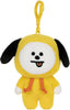 BT21 Official Line Friends 4" Plush Backpack Bag Clip, Chimmy Puppy