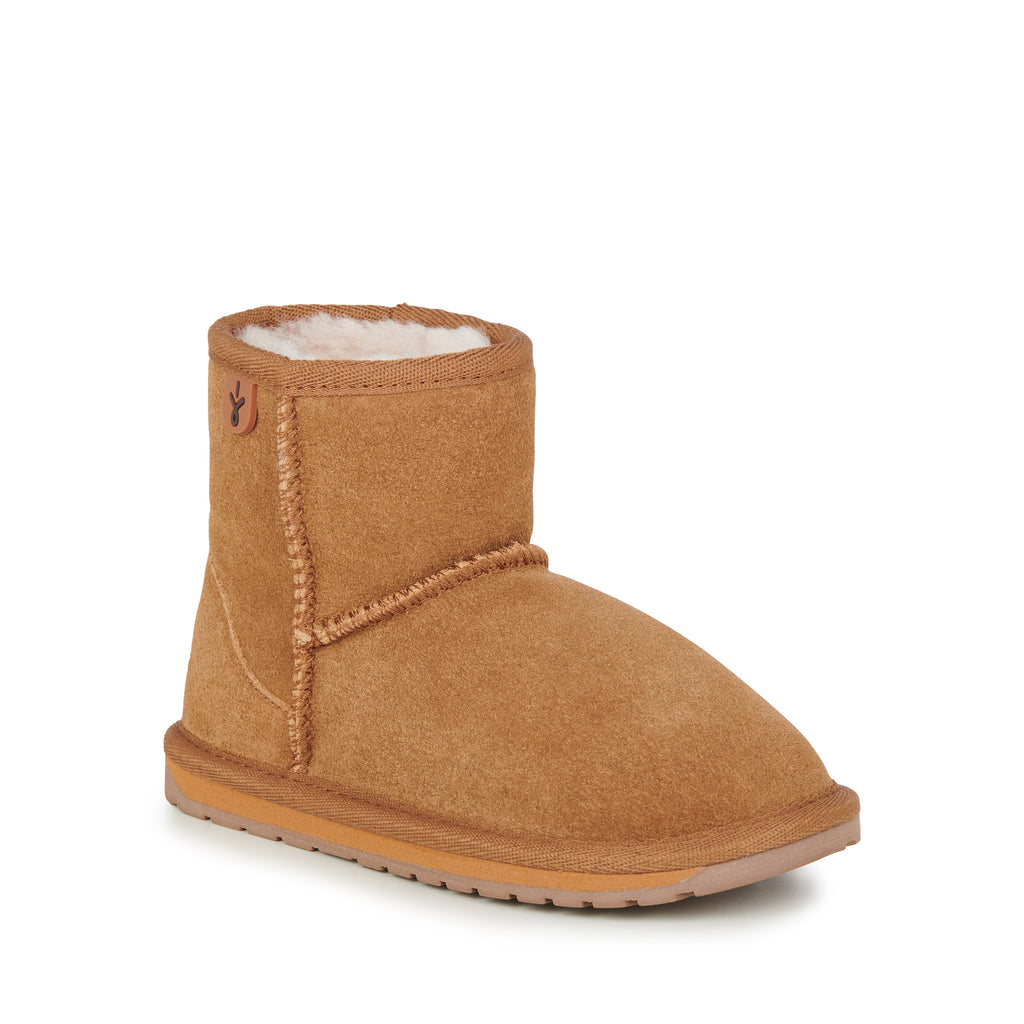 EMU Australia Wallaby Mini boots, chestnut, angle view