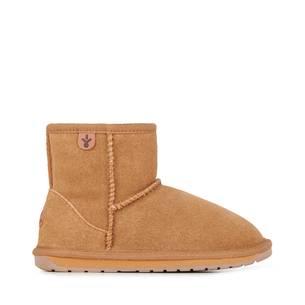 EMU Australia Wallaby Mini boots, chestnut, side view