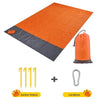 waterproof and sand proof beach blanket and camping mat